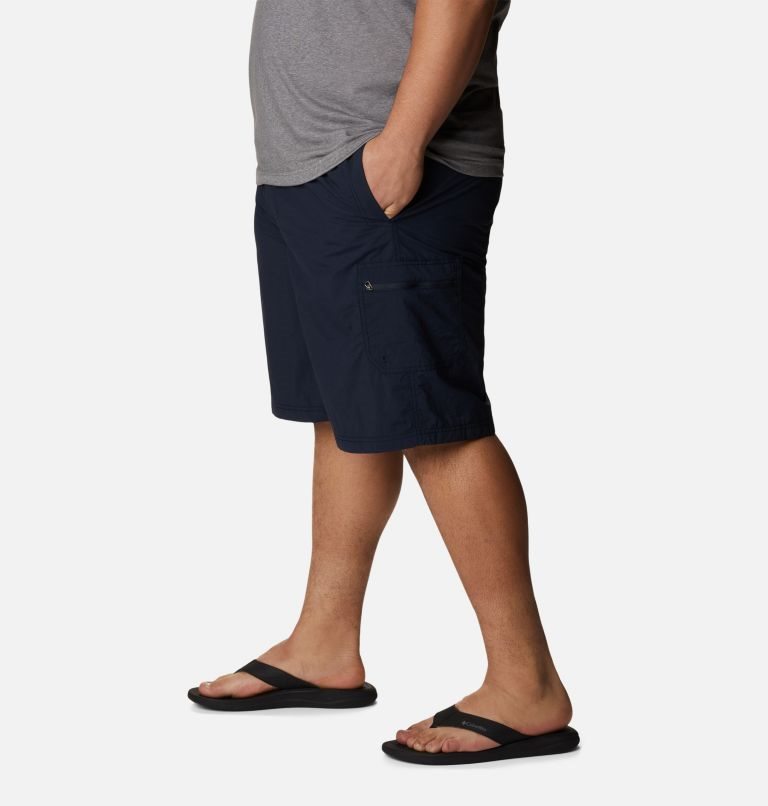 Men's Columbia Palmerston Peak Water Shorts Navy | Plus Size CA-R1846